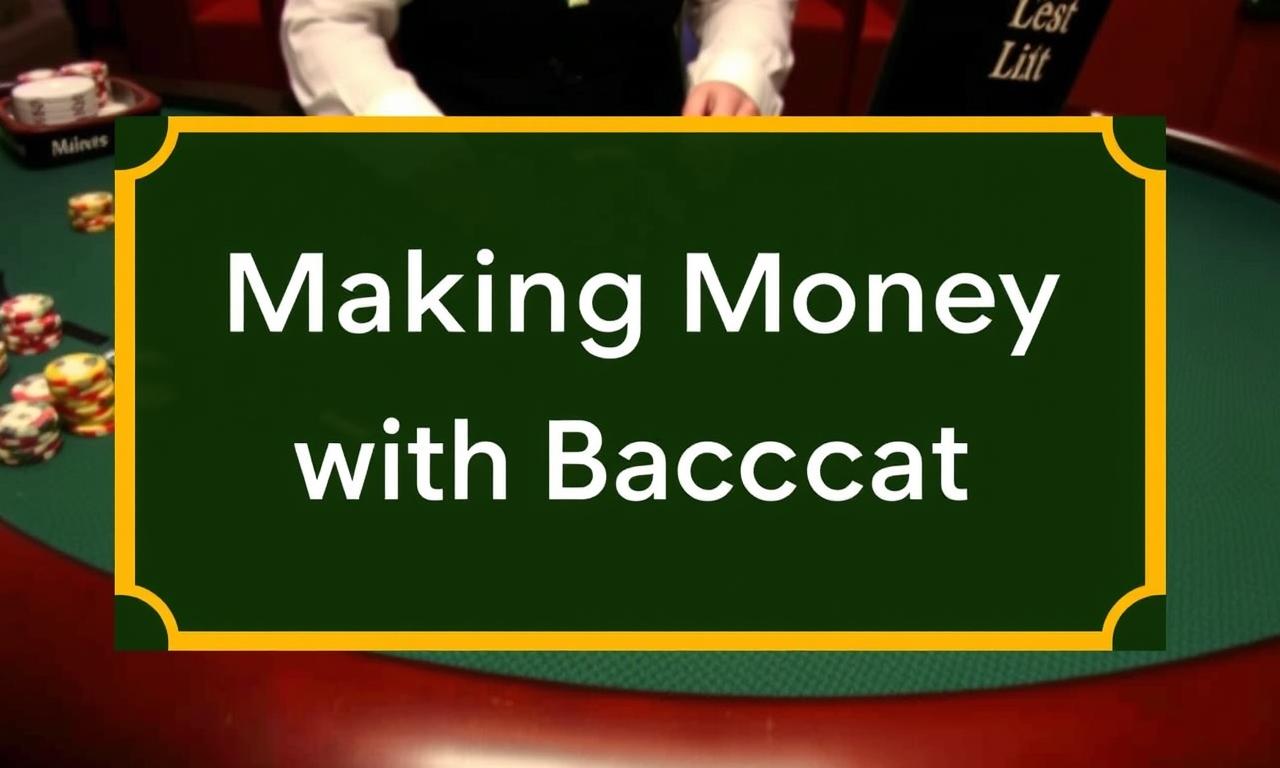 揭密百家樂賺錢的真相